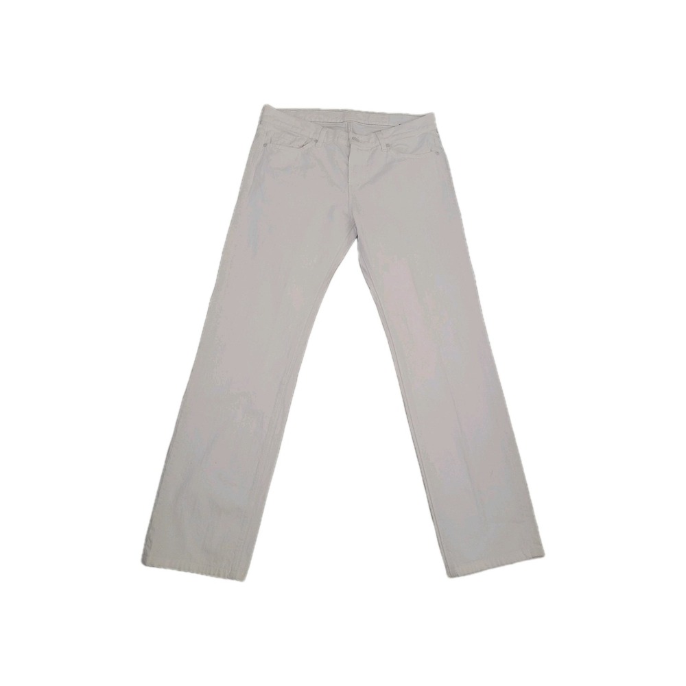 7 for all mankind White Straight Leg‎ Jeans Casual Everyday Pants summer beach